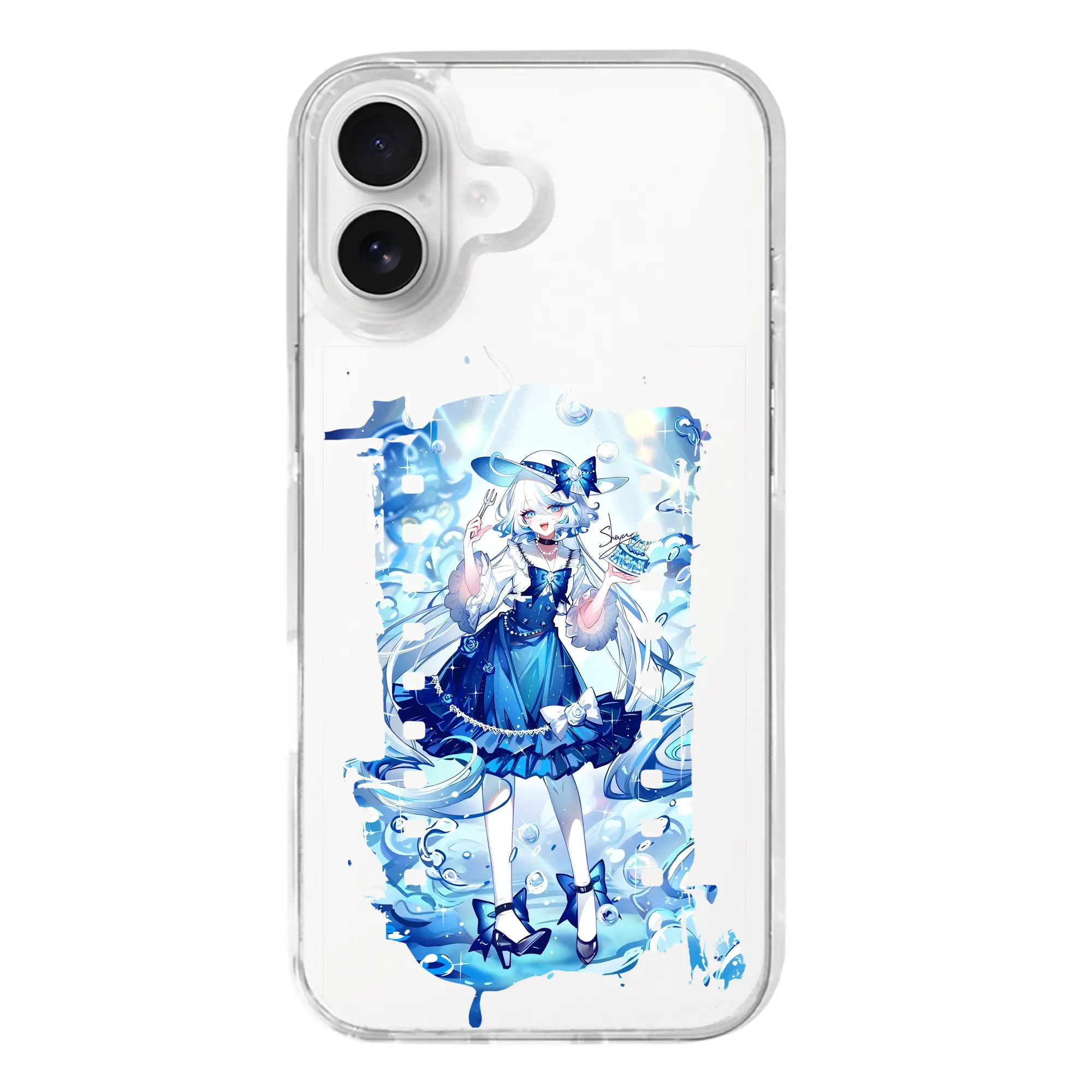 原 神 グッズ フリーナ - iPhone 17シリーズ 透明スマホケース – 薄型・耐衝撃・精密フィット保護カバー